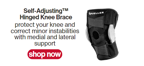 Mueller® Green™ Green Self-Adjusting® Hinged Knee Brace