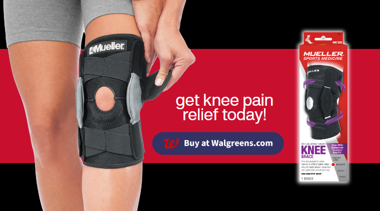 Get Back in Motion with Our Hinged Knee Brace – Available Now at Walgreens  for Maximum Support! - Mueller Sports Medicine